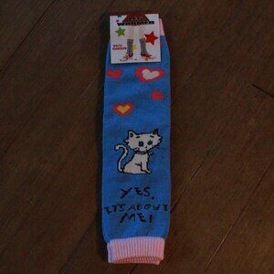 Yes Coco Cat Themed Leg Warmers